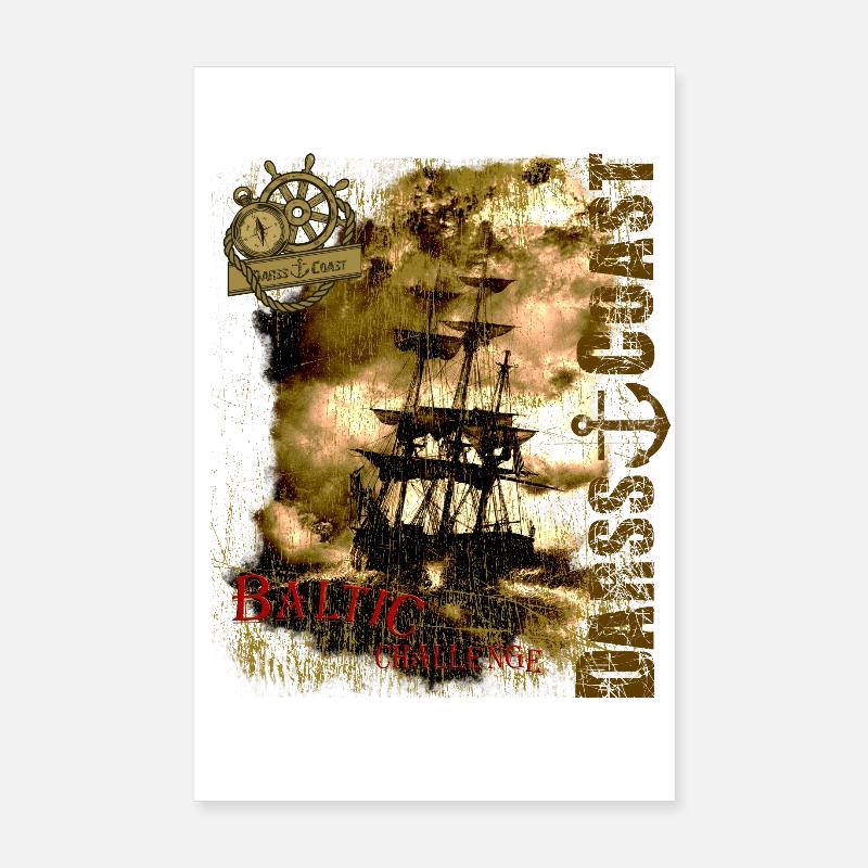 DarssCoast - Baltic Challenge Poster 20x30 cm