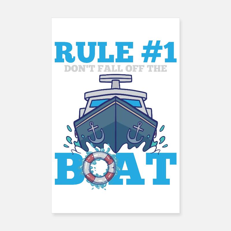 Boat Poster 8" x 12" (20x30 cm)