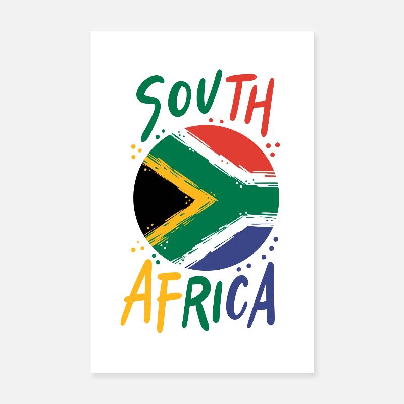 Afrique du Sud Poster 20 x 30 cm