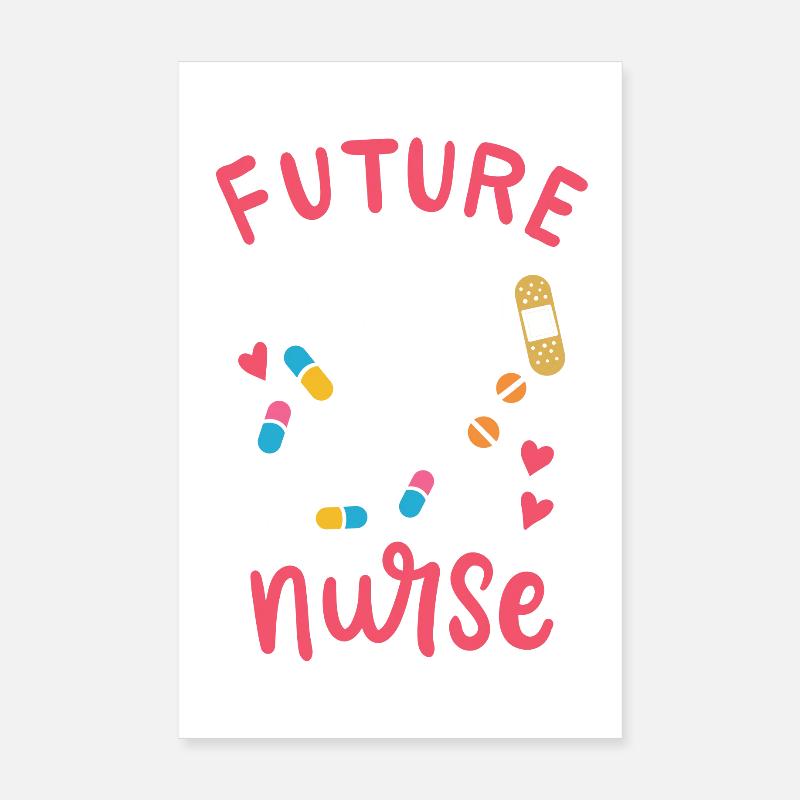 Nurse Training Poster 8" x 12" (20x30 cm)