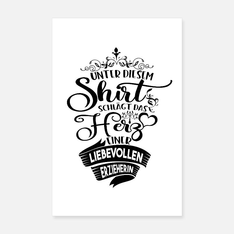 Educator gift ideas Poster 8" x 12" (20x30 cm)