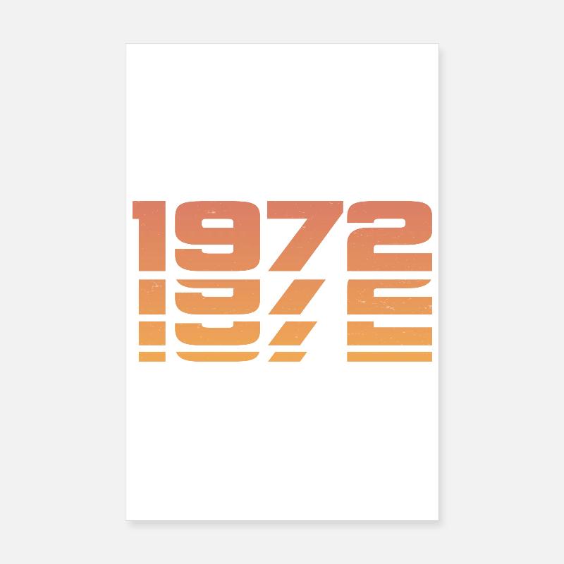 1972 Poster 8" x 12" (20x30 cm)