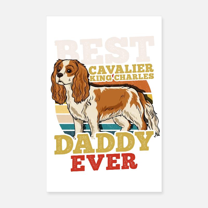 Cavalier King Charles Poster 8" x 12" (20x30 cm)