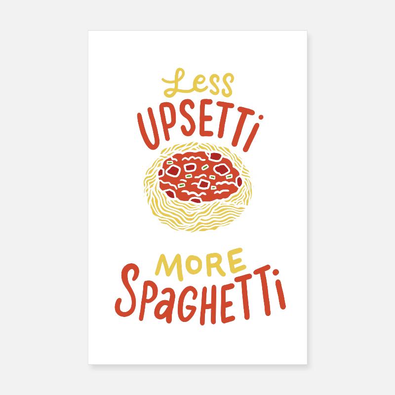 Spaghetti Poster 20x30 cm