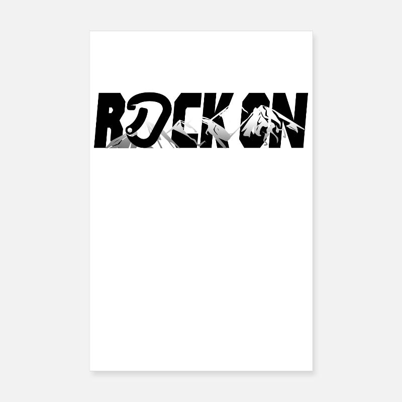 Bergsteiger klettern Kletterer Berg Poster 20x30 cm