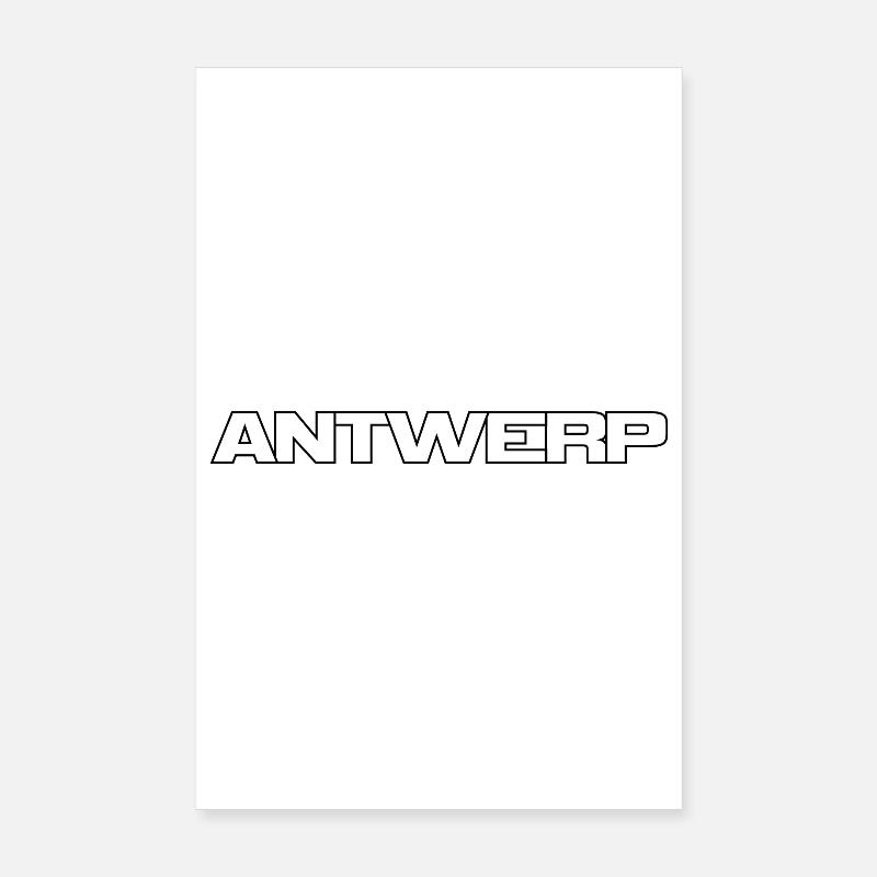 Antwerpen Poster 20x30 cm