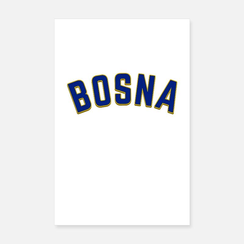 Bosnia Poster 8" x 12" (20x30 cm)