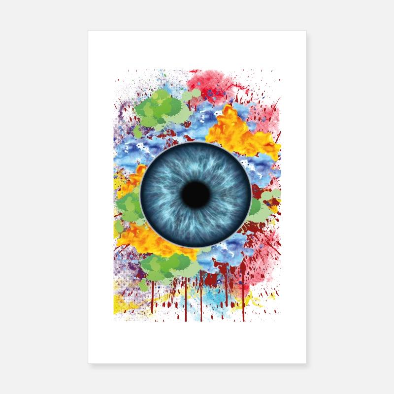 Auge Poster 20x30 cm