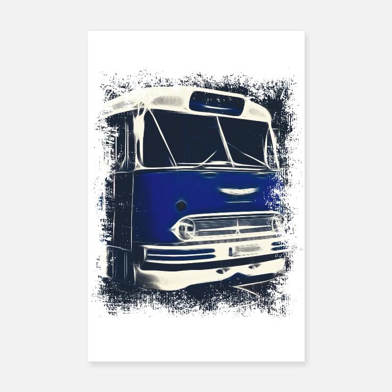 Autobus Ikarus 55 Poster 20 x 30 cm