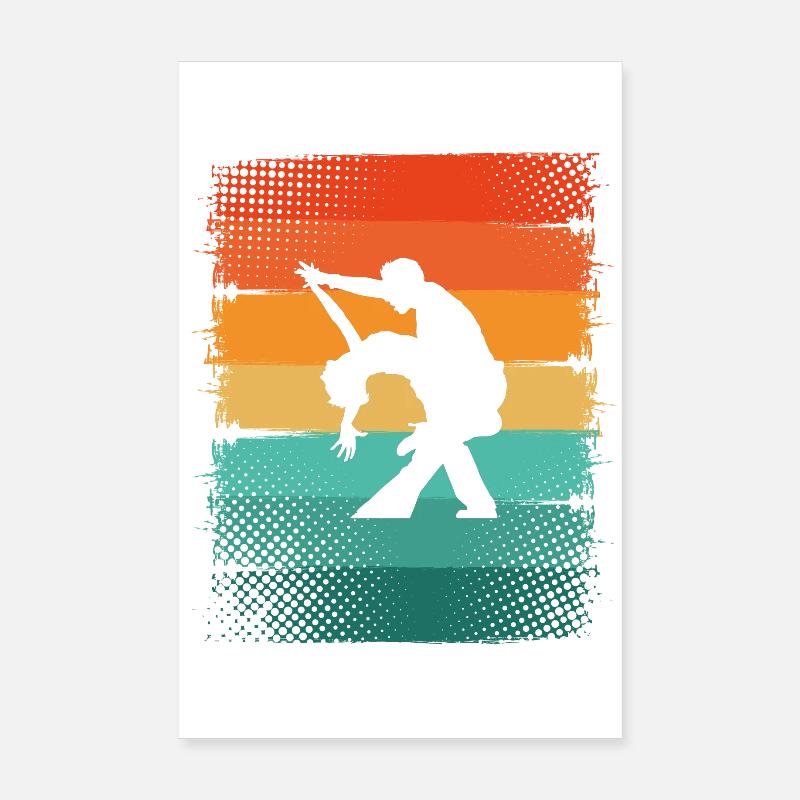 Dance couple Poster 8" x 12" (20x30 cm)