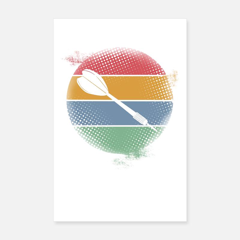 Fléchettes Poster 20 x 30 cm