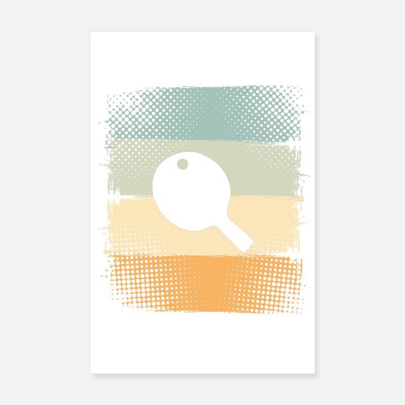 Table tennis Poster 8" x 12" (20x30 cm)