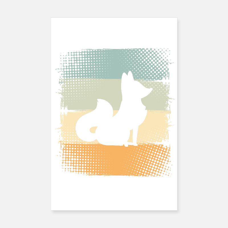 Fuchs Poster 20x30 cm