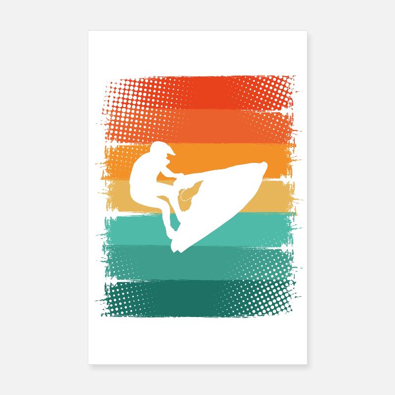 Jetski Poster 20x30 cm