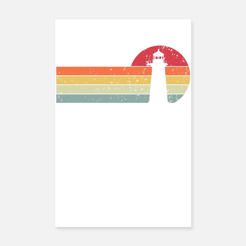 Lighthouse Poster 8" x 12" (20x30 cm)