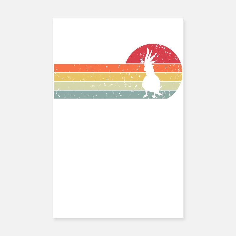 Cockatoo Poster 8" x 12" (20x30 cm)