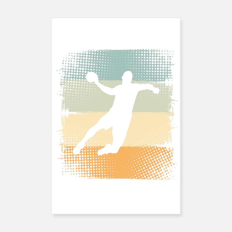 Handball Poster 20x30 cm