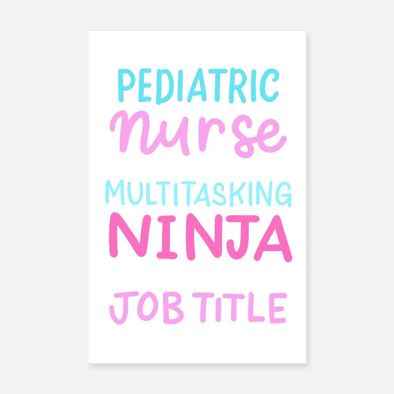 Kinderkrankenschwester Poster 20x30 cm