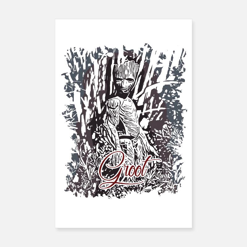 Wurzelmännlein Groot Poster 8" x 12" (20x30 cm)