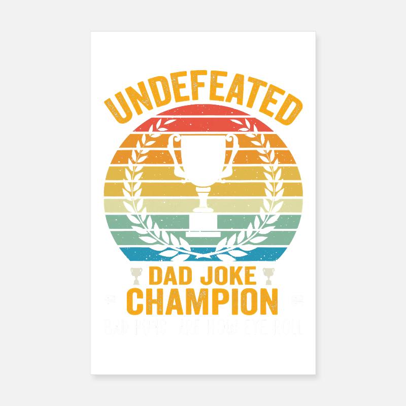 Undefined Champion Daddy Conumero Poster 20 x 30 cm