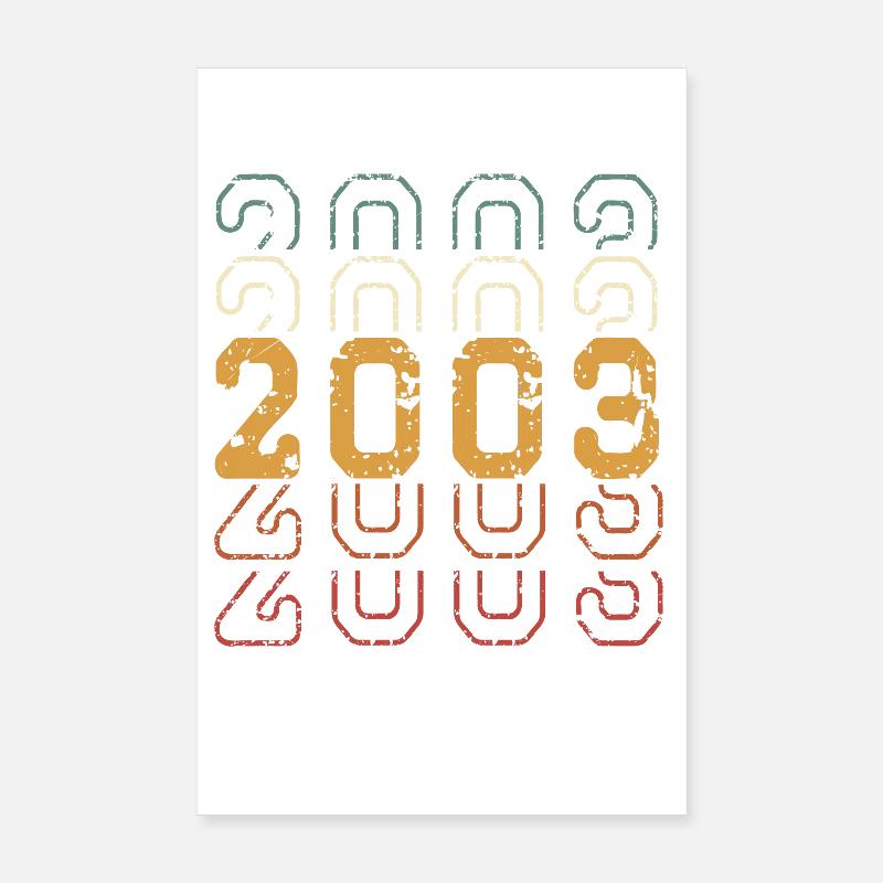 2003 Poster 20 x 30 cm