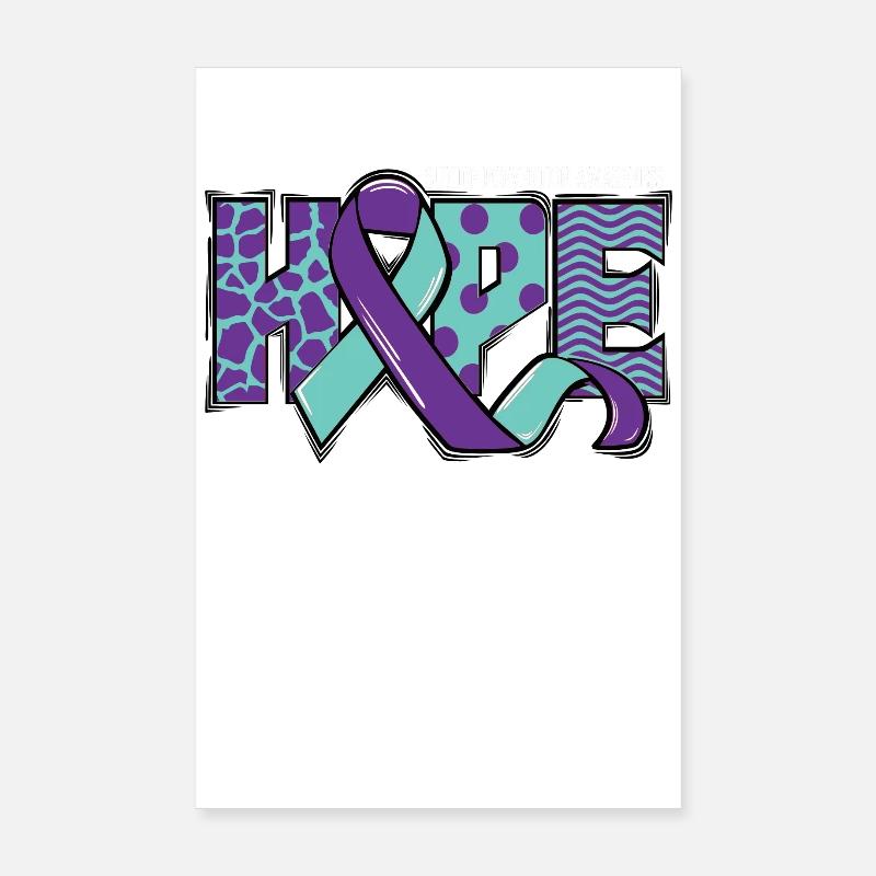 Sensibilisation à la prévention du suicide Hope Poster 20 x 30 cm
