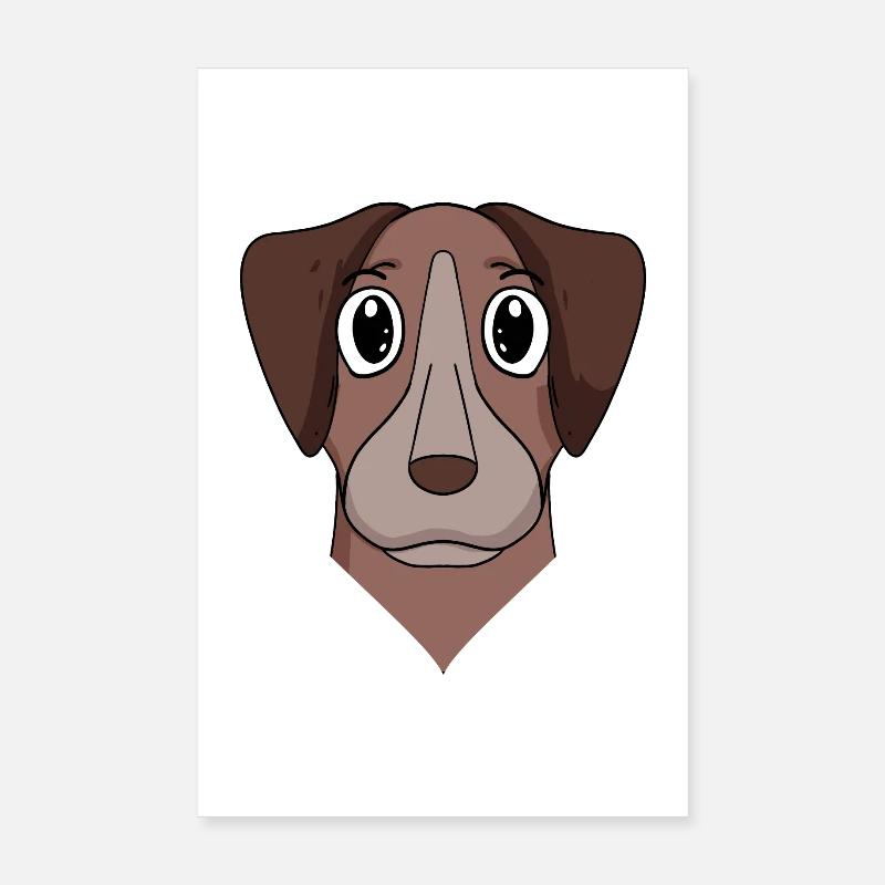 Pointer Dog Dog Poster 8" x 12" (20x30 cm)
