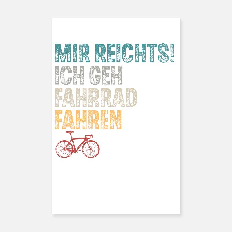 Fahrrad Poster 20x30 cm