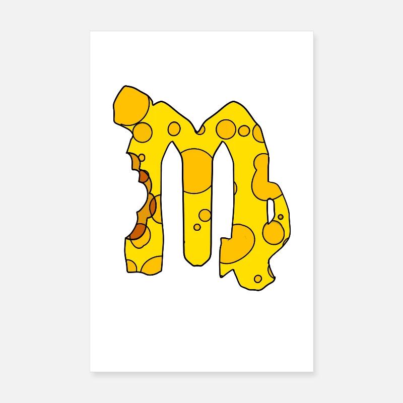 Zodiac Sternzeichen Jungfrau Poster 20x30 cm