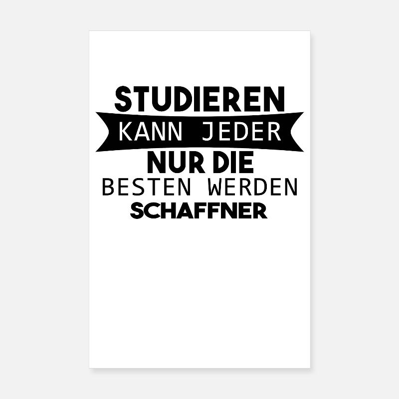 Schaffner Geschenk Poster 20x30 cm