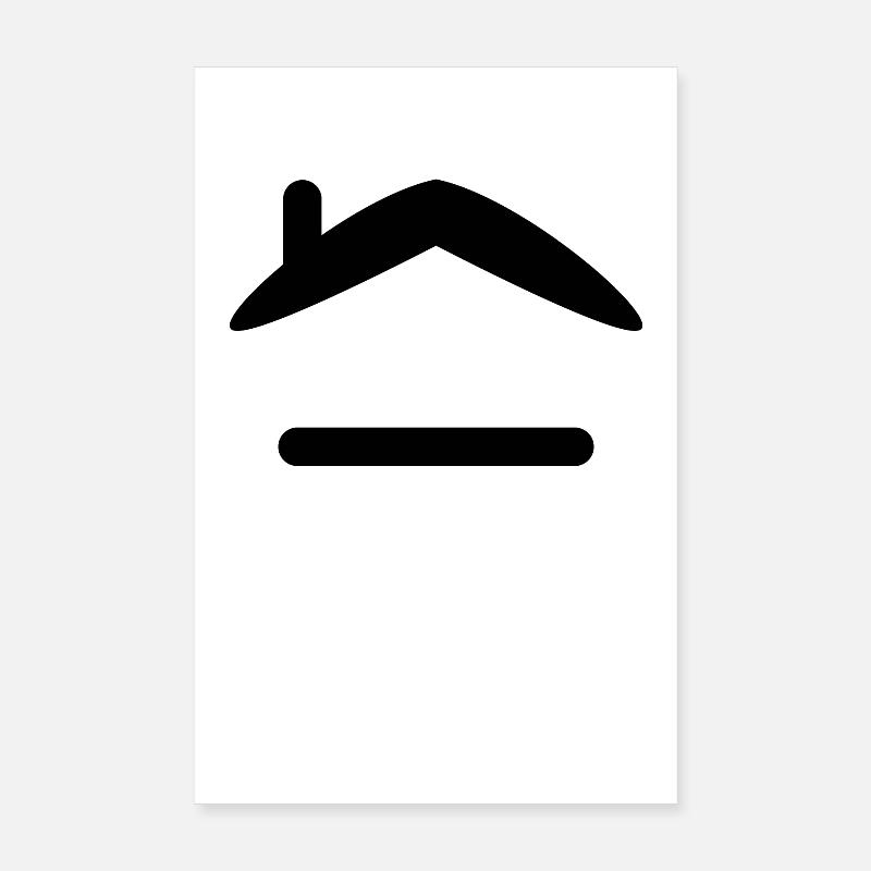 Maison Poster 20 x 30 cm