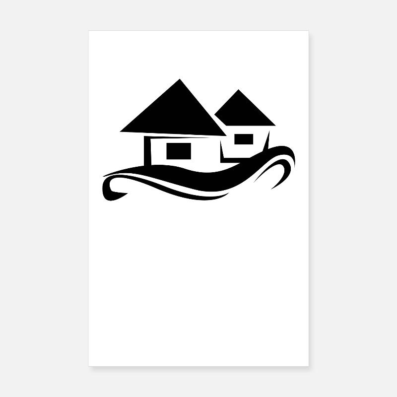 Maison Poster 20 x 30 cm