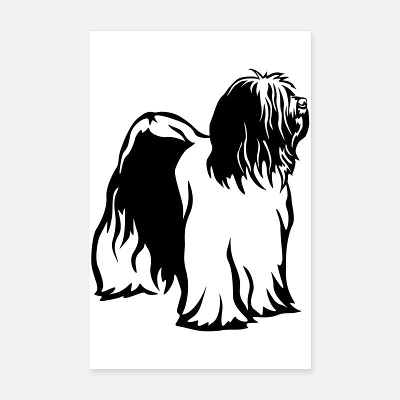 Tibet Terrier Poster 20x30 cm