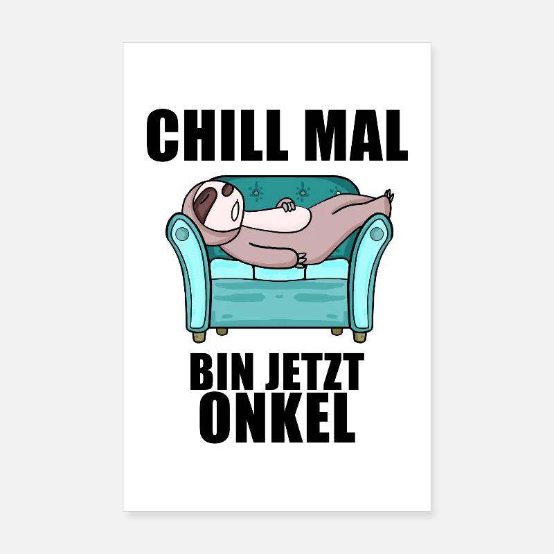 Onkel - Onkel werden Poster 20x30 cm