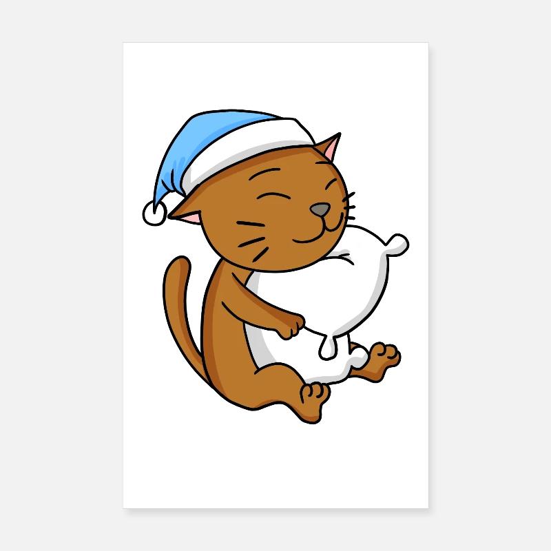 Cat cat breed Abyssinian cat Poster 8" x 12" (20x30 cm)