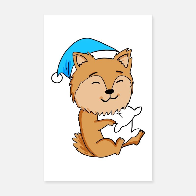 Hund Hunderasse Zwergspitz Poster 20x30 cm