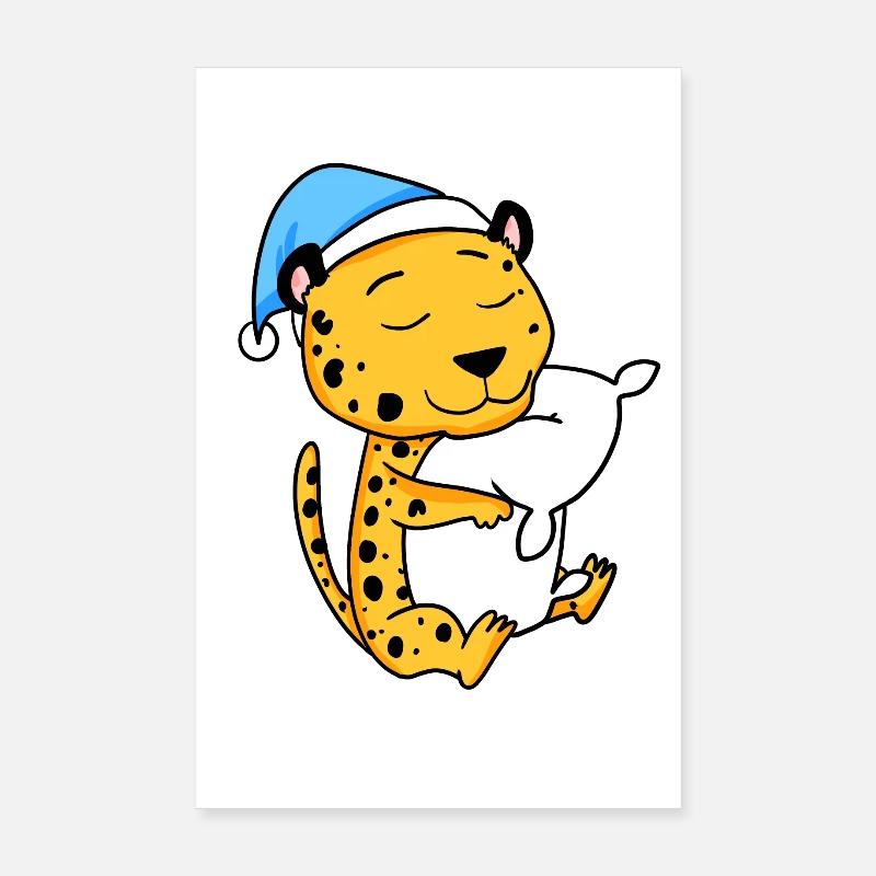 Gepard Poster 20x30 cm