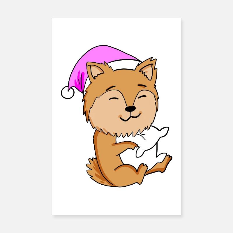 Hund Hunderasse Zwergspitz Poster 20x30 cm