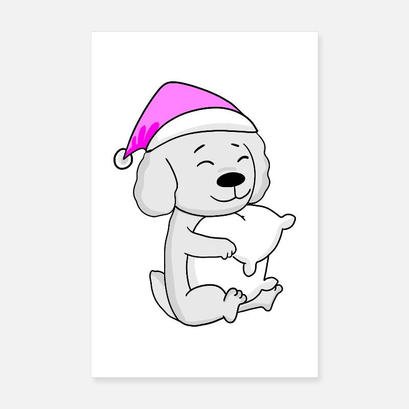Chien race de chien Malteser Poster 20 x 30 cm