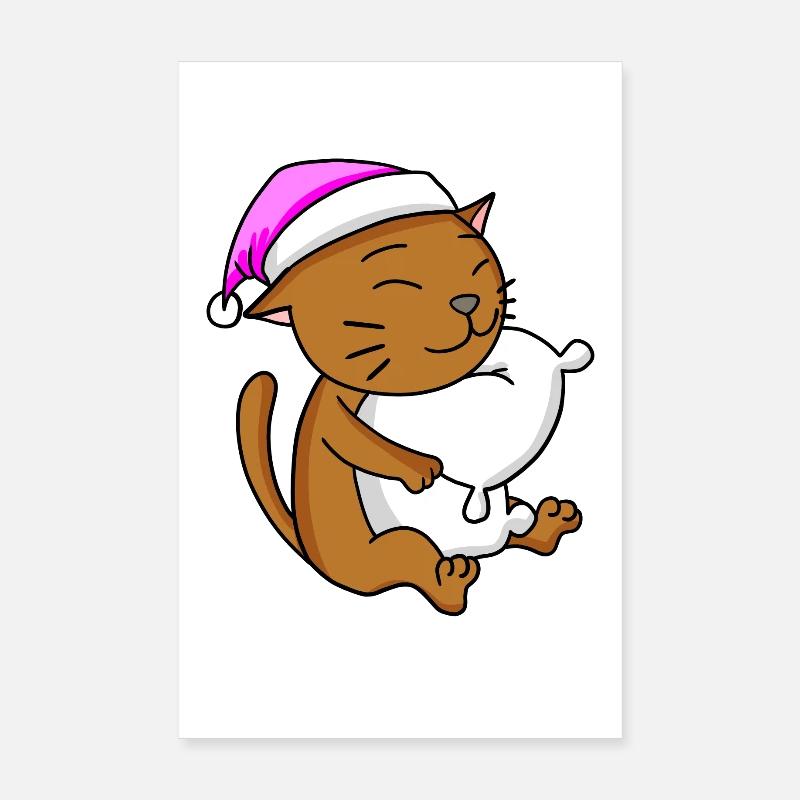 Cat cat breed Abyssinian cat Poster 8" x 12" (20x30 cm)