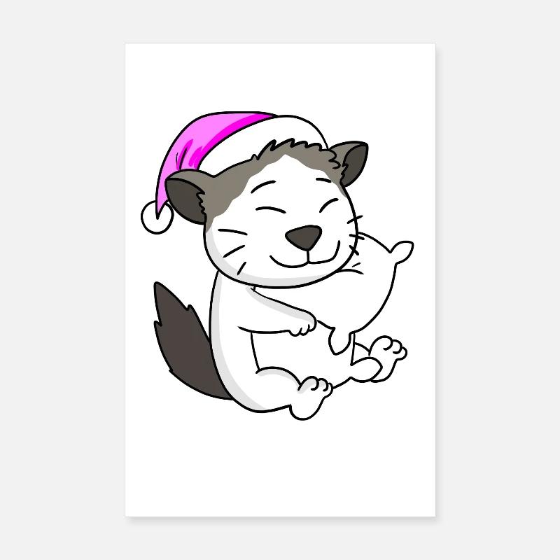 Cat cat breed Ragdoll Poster 8" x 12" (20x30 cm)