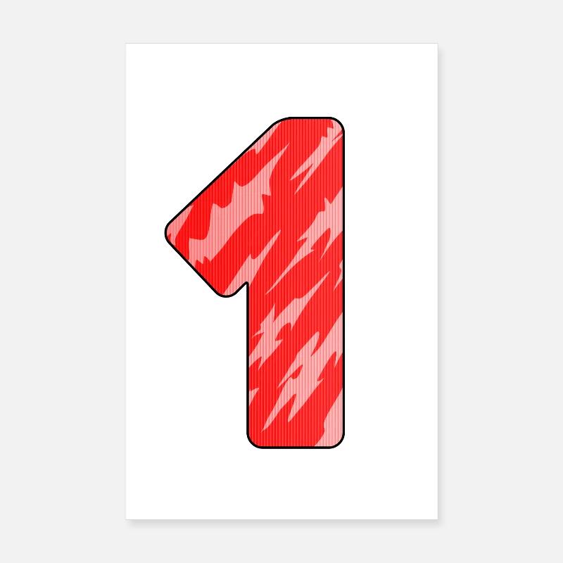 1 Poster 8" x 12" (20x30 cm)