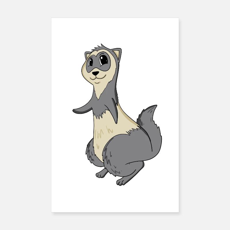 Furet Poster 20 x 30 cm