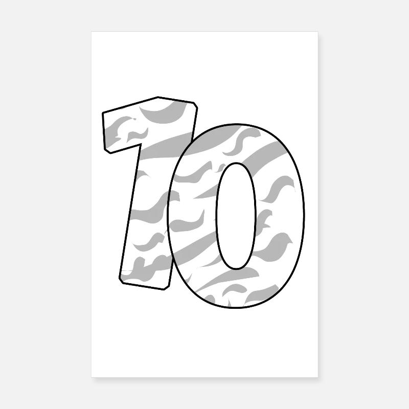 10 Poster 20 x 30 cm