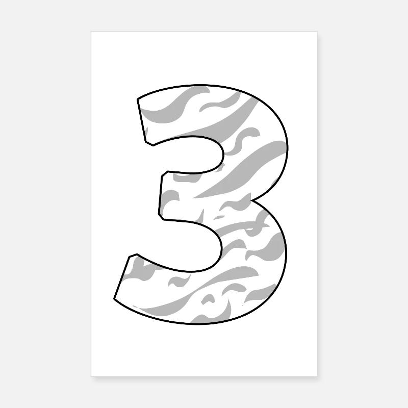 3 Poster 20 x 30 cm