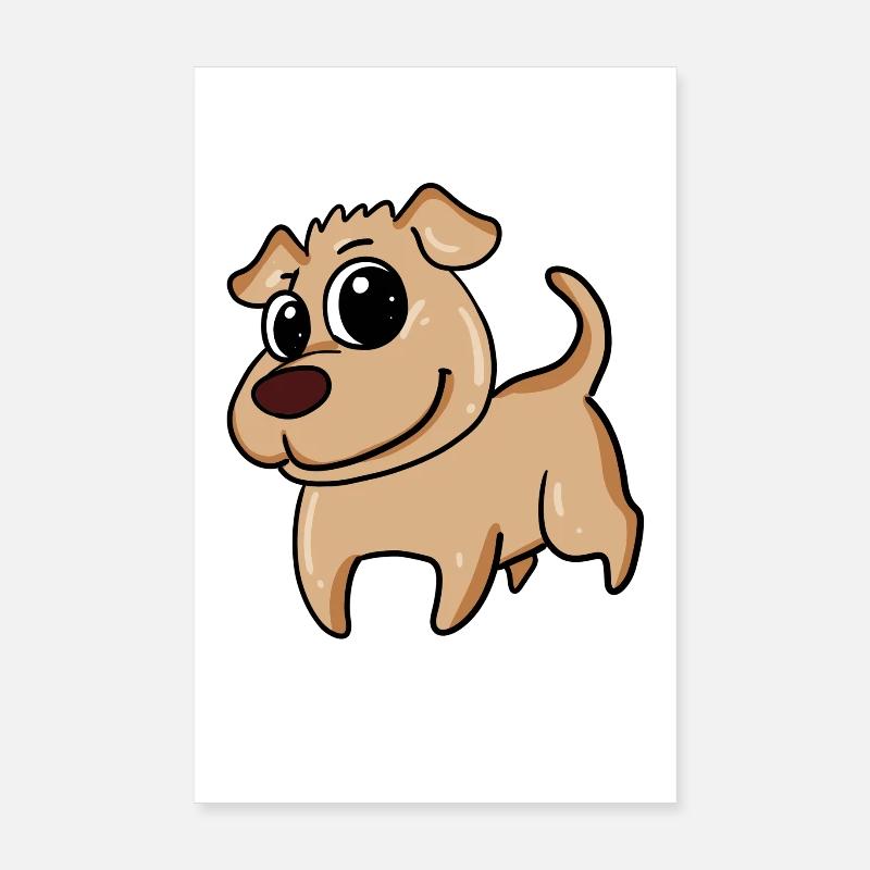 Cute dog Poster 8" x 12" (20x30 cm)