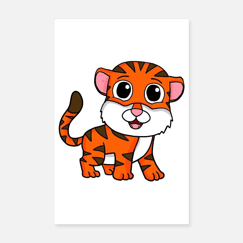 Tigre Poster 20 x 30 cm
