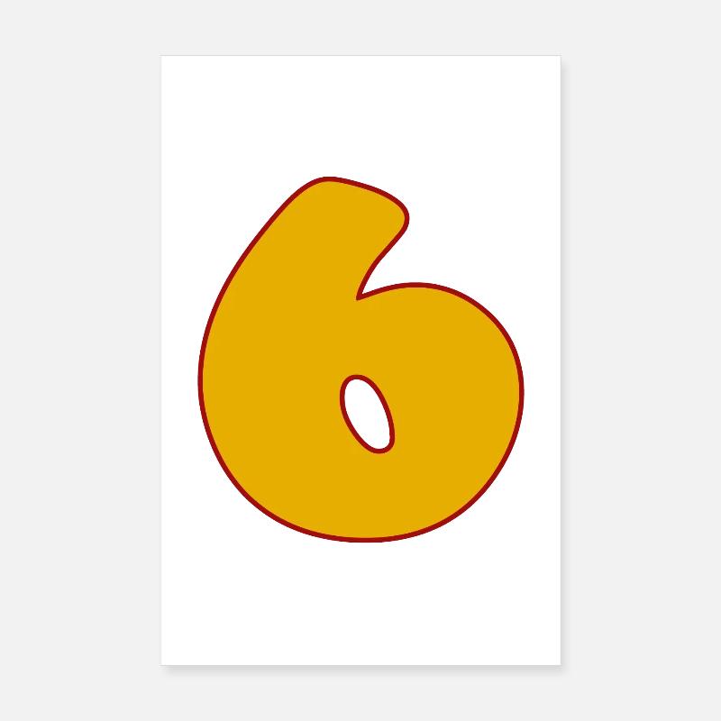6 Poster 20x30 cm