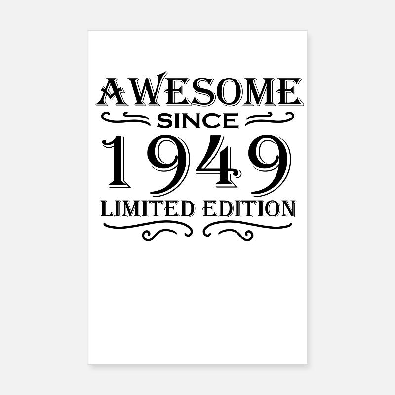 1949 Poster 20 x 30 cm