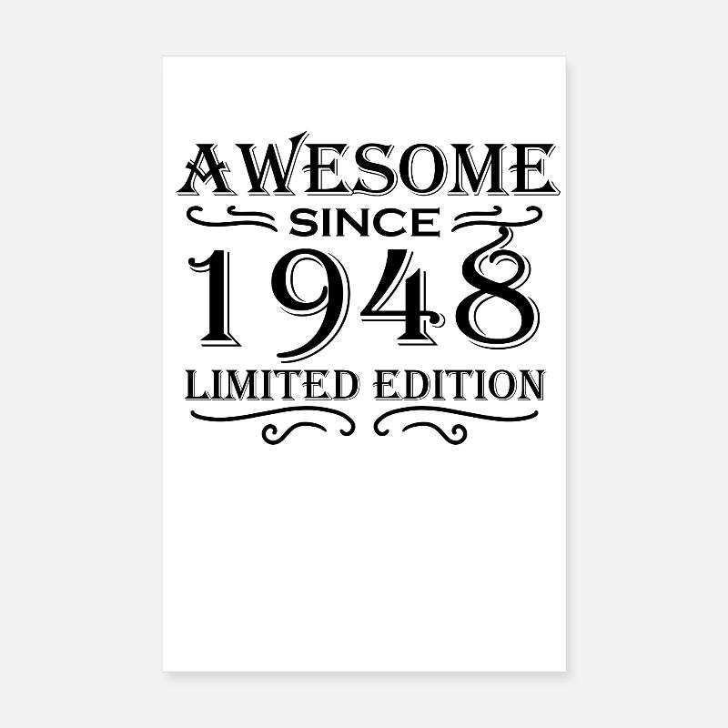 1948 Poster 20 x 30 cm